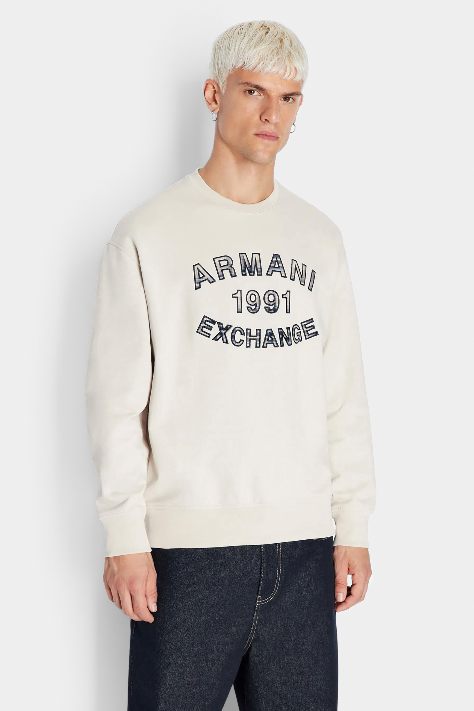 Бежевий світшот Armani Exchange